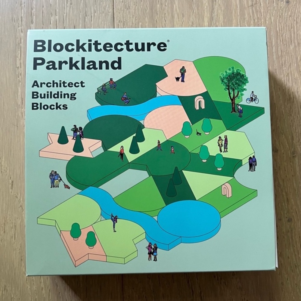Blockitecture parkland puzzle kit - like new
